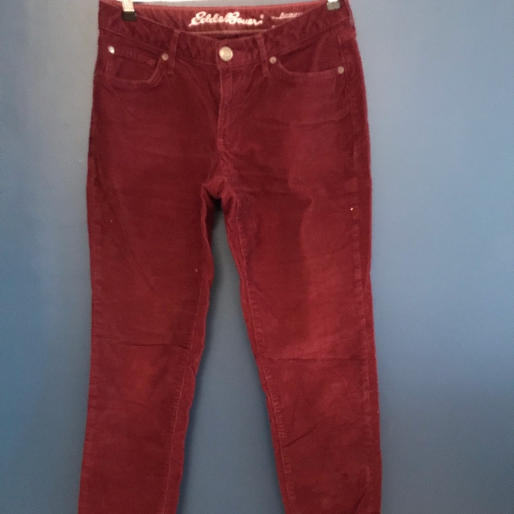 Eddie Bauer boyfriend slim corduroy